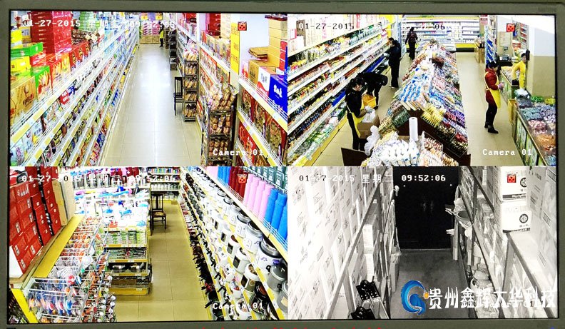 超市数字高清监控系统